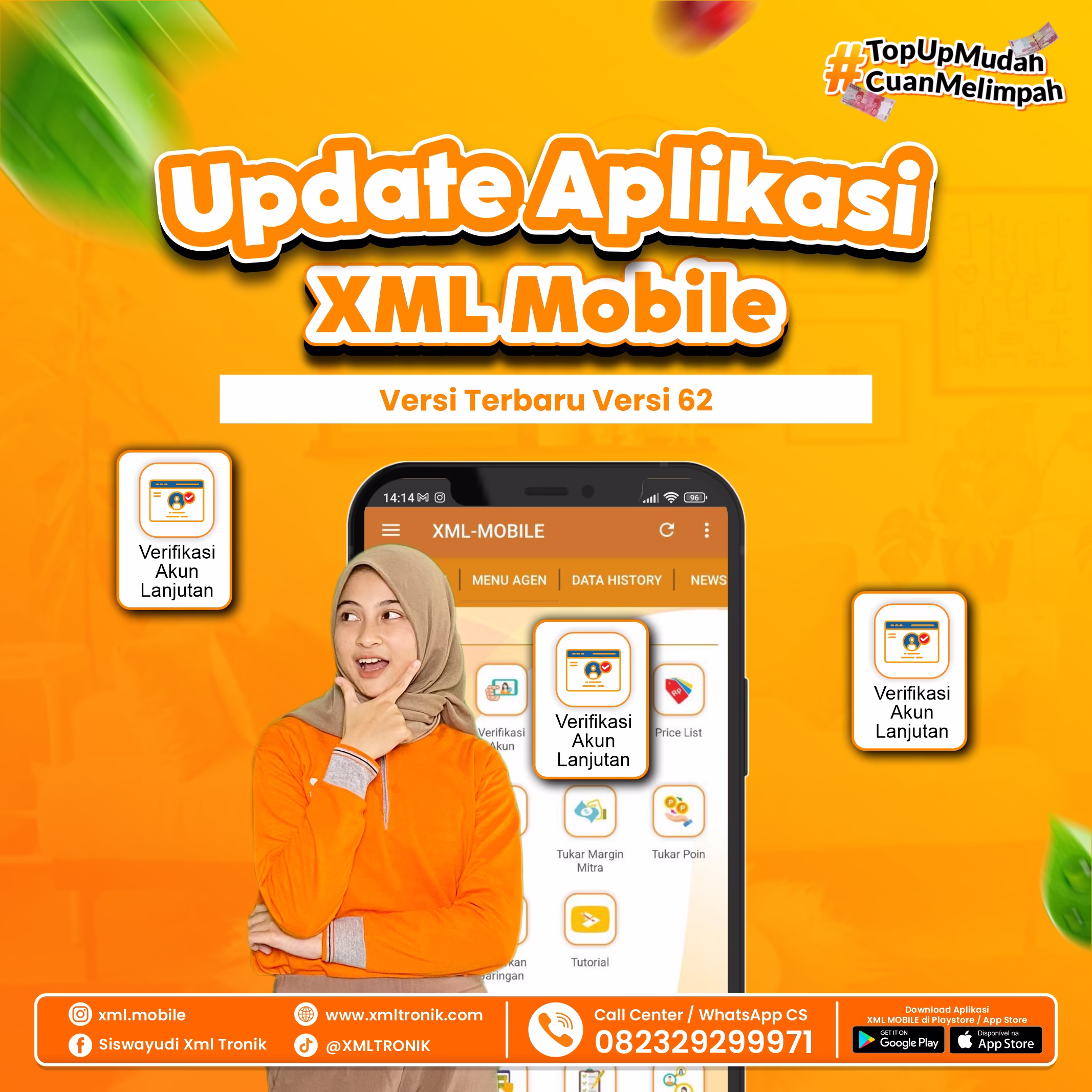 Design update aplikasi xml 62