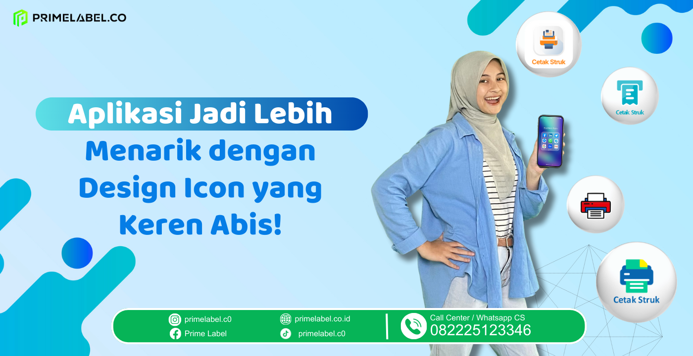 Aplikasi Jadi Lebih Menarik dengan Design Icon yang Keren Abis!